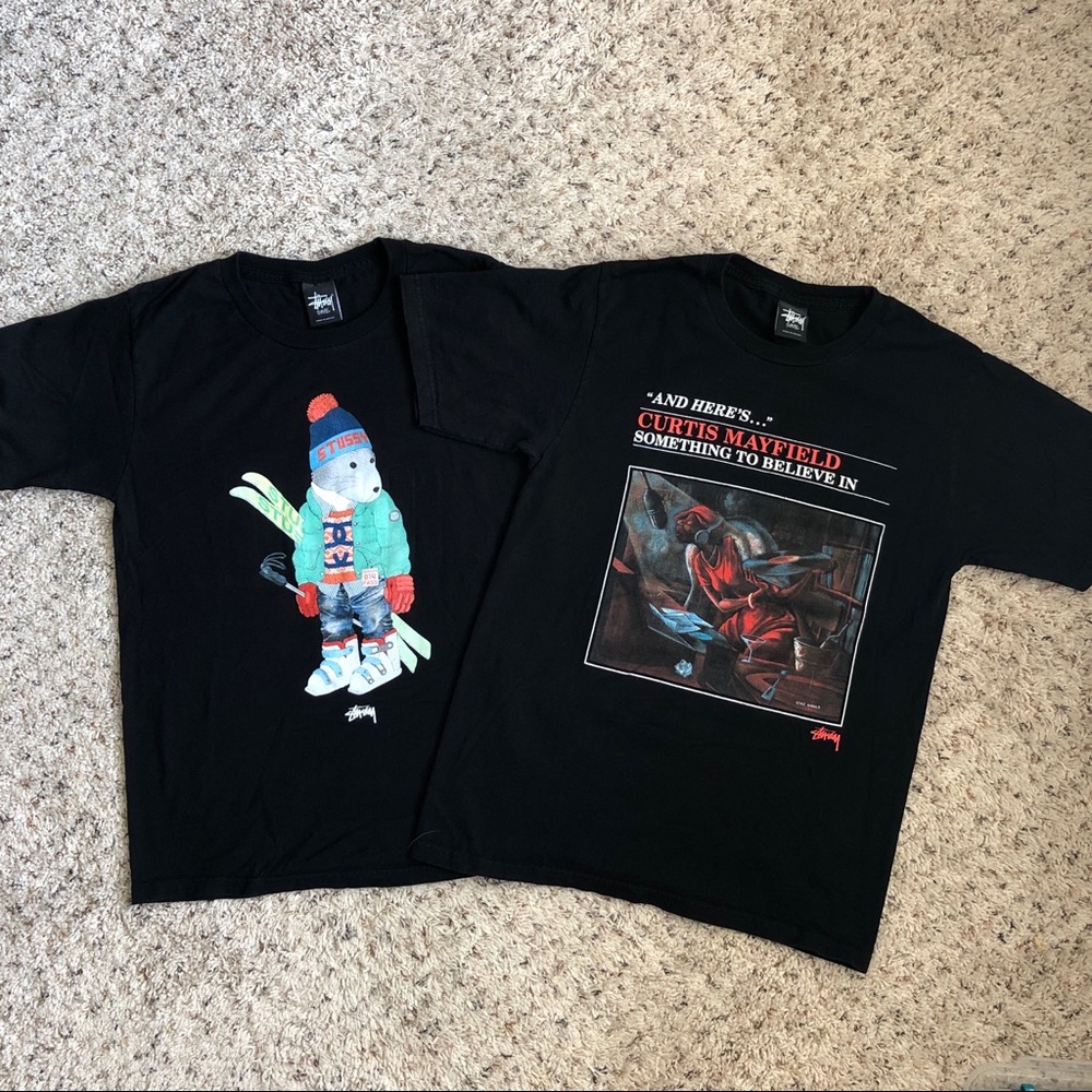 Stüssy Graphic Tees (Bundle)